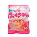 日本『Bourbon』Fettuccine Gummi 4种口味 葡萄/白桃/柠檬/可乐 50g